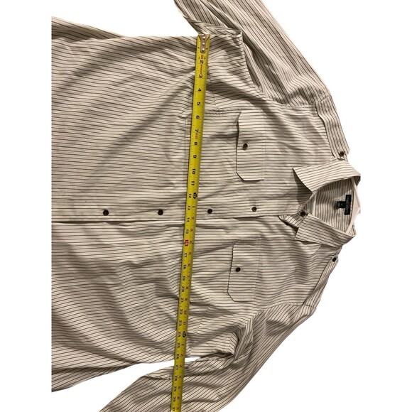 Lauren Jean Ralph Lauren Shirt Womens 3X Multicolor  Stripe Classic 100%Cotton - Picture 5 of 11